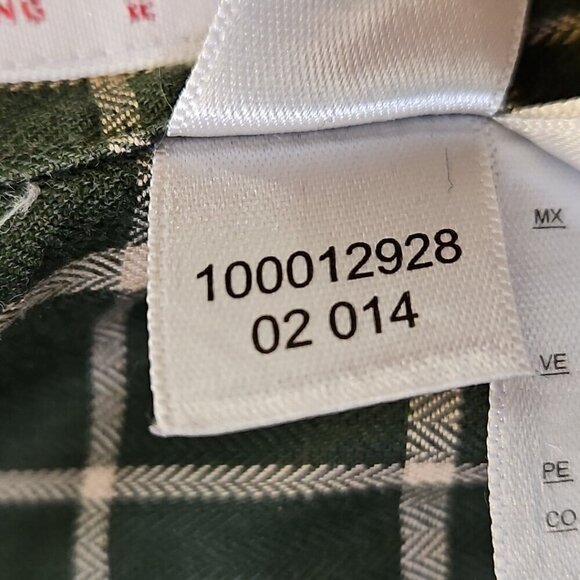 Brooks Brothers 346 Shirt Men's XL Hunter Green Windowpane Old Money Non-Iron - Picture 10 of 16